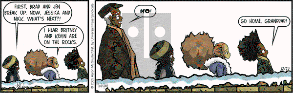 The Boondocks on Tuesday December 27, 2005 Comic Strip