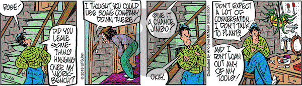 Rose is Rose on Monday November 26, 2018 Comic Strip