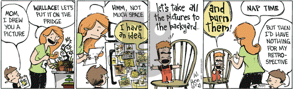 Wallace the Brave on Saturday April 21, 2018 Comic Strip