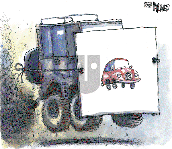 Matt Davies on Tuesday September 22, 2015 Comic Strip