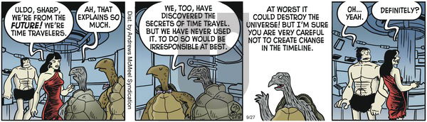 Alley Oop on Friday September 27, 2019 Comic Strip
