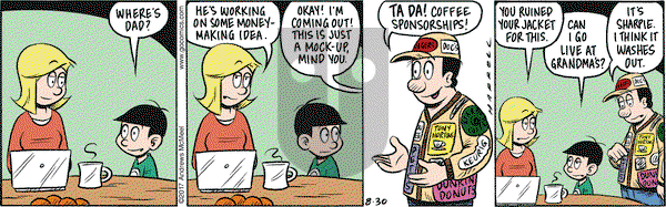 Adam@Home on Wednesday August 30, 2017 Comic Strip