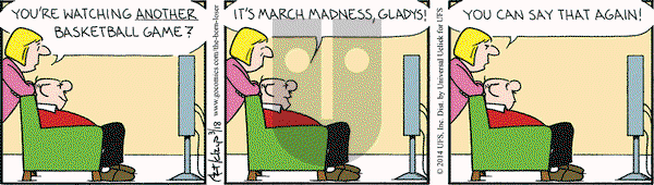 The Born Loser on Tuesday March 18, 2014 Comic Strip