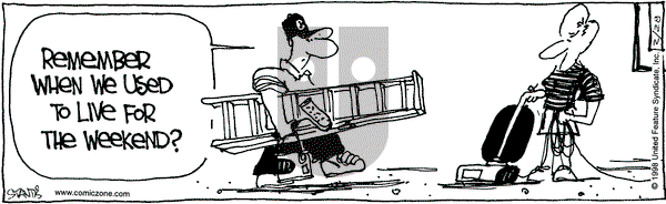 The Buckets on Saturday February 28, 1998 Comic Strip