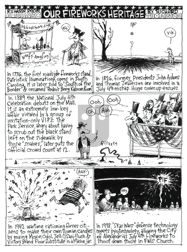 Richard's Poor Almanac on Friday January 8, 2016 Comic Strip
