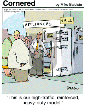 Cornered on Saturday April 27, 2013 Comic Strip