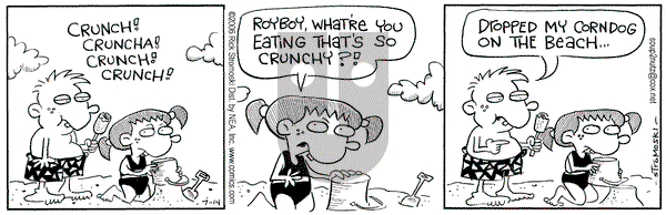 Soup to Nutz - Old on Friday July 14, 2006 Comic Strip