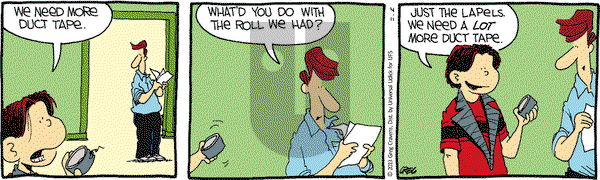 The Buckets on Thursday April 11, 2013 Comic Strip