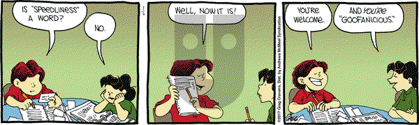 The Buckets on Friday January 6, 2017 Comic Strip