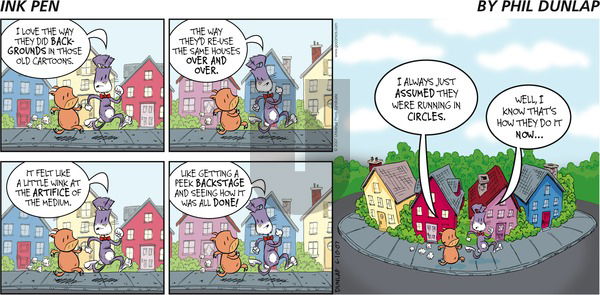 Ink Pen on Sunday June 10, 2007 Comic Strip