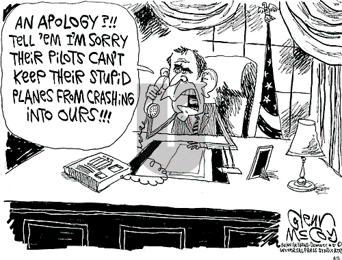 Glenn McCoy on Thursday April 5, 2001 Comic Strip