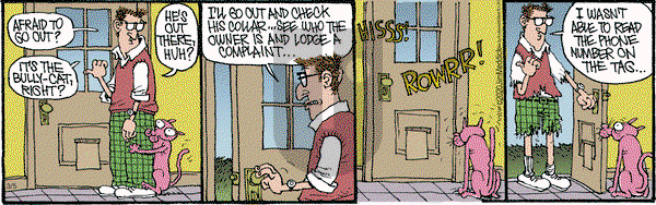 Monty on Thursday March 5, 2020 Comic Strip