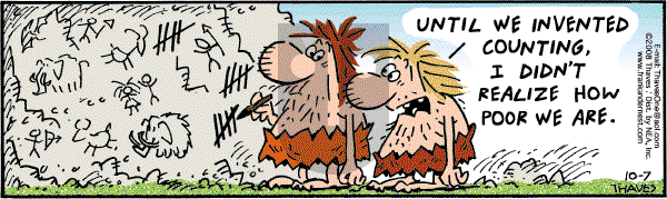 Frank and Ernest - Tuesday October 7, 2008 Comic Strip