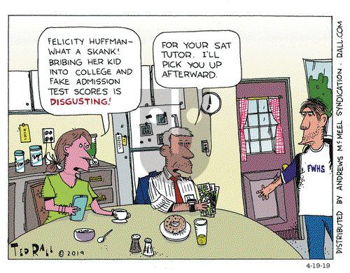 Ted Rall on Friday April 19, 2019 Comic Strip