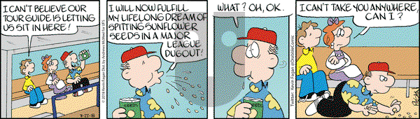 Drabble on Thursday March 22, 2018 Comic Strip