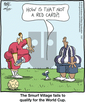 In the Bleachers on Friday July 27, 2018 Comic Strip