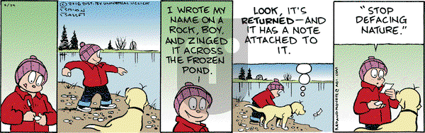 Red and Rover on Saturday February 20, 2016 Comic Strip
