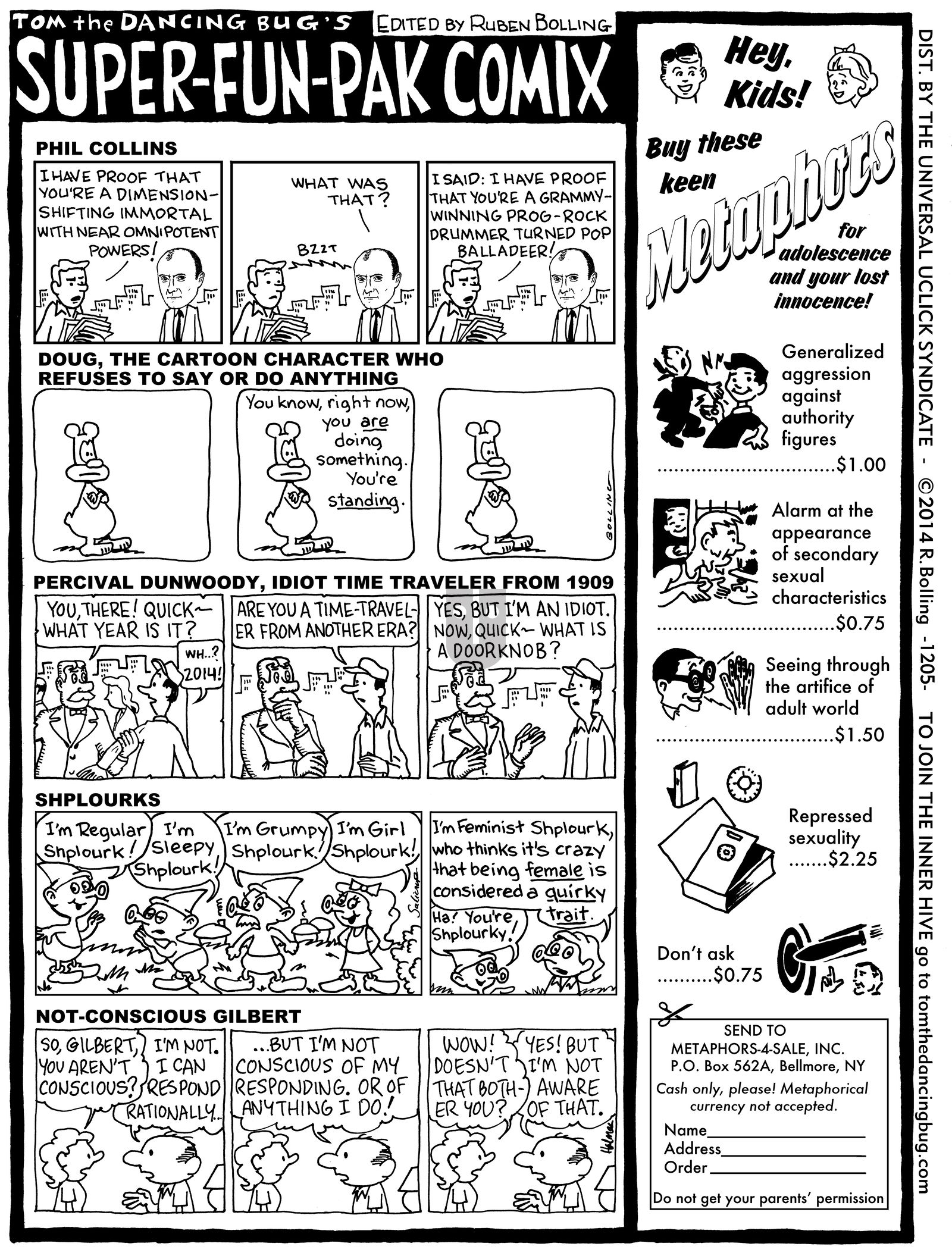 Tom the Dancing Bug - Monday January 18, 2021 Comic Strip