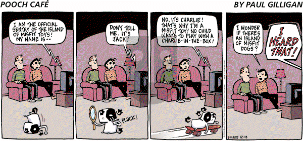 Pooch Cafe on Sunday December 18, 2005 Comic Strip