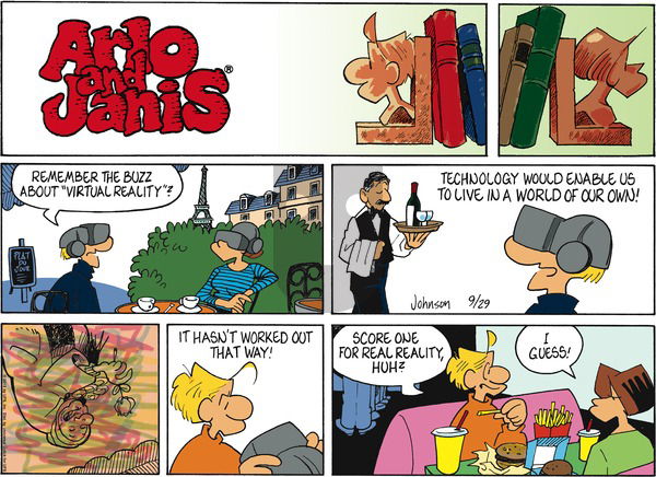Arlo and Janis on Sunday September 29, 2013 Comic Strip