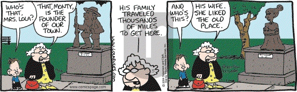 Lola on Tuesday September 14, 2004 Comic Strip
