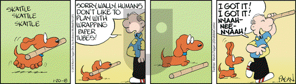 Drabble on Saturday January 20, 2018 Comic Strip
