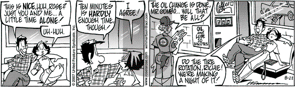 Rose is Rose on Saturday October 27, 2007 Comic Strip