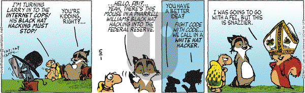 Over the Hedge on Thursday May 1, 2014 Comic Strip