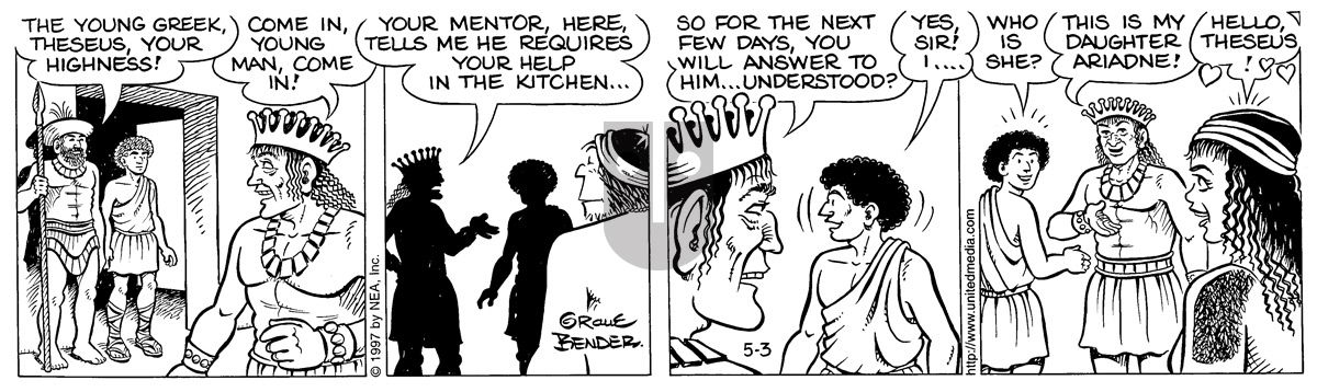 Alley Oop - Saturday May 3, 1997 Comic Strip