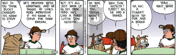 Get Fuzzy on Thursday May 13, 2010 Comic Strip