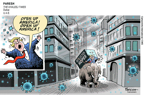 ViewsAmerica on Wednesday July 15, 2020 Comic Strip