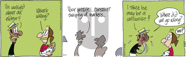 The Knight Life on Thursday September 11, 2014 Comic Strip