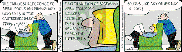 The Born Loser on Saturday April 1, 2017 Comic Strip