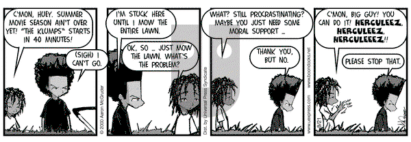 The Boondocks on Monday August 21, 2000 Comic Strip