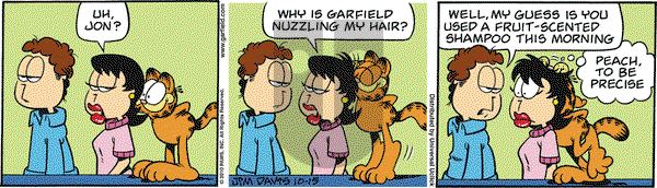 Garfield on Friday October 15, 2010 Comic Strip