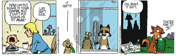 Over the Hedge on Wednesday September 27, 2006 Comic Strip