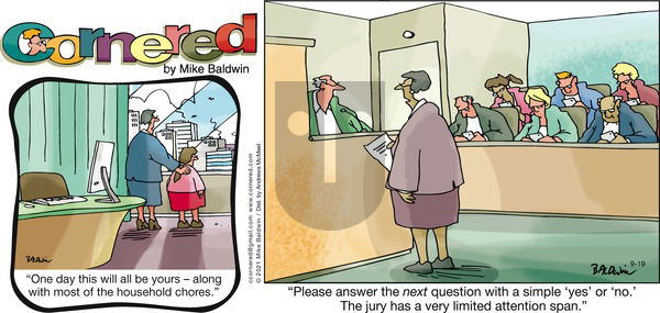 Cornered on Sunday September 19, 2021 Comic Strip