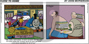 Close to Home on Monday December 14, 1998 Comic Strip