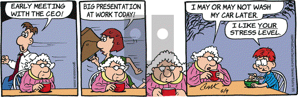 Lola on Monday June 9, 2014 Comic Strip