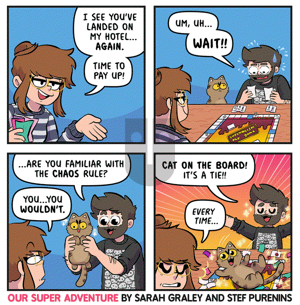 Our Super Adventure on Monday January 20, 2025 Comic Strip