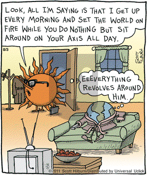 The Argyle Sweater - Wednesday August 3, 2011 Comic Strip