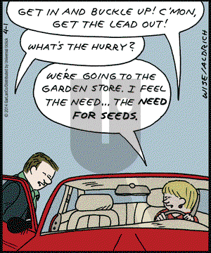 Real Life Adventures - Tuesday April 1, 2014 Comic Strip