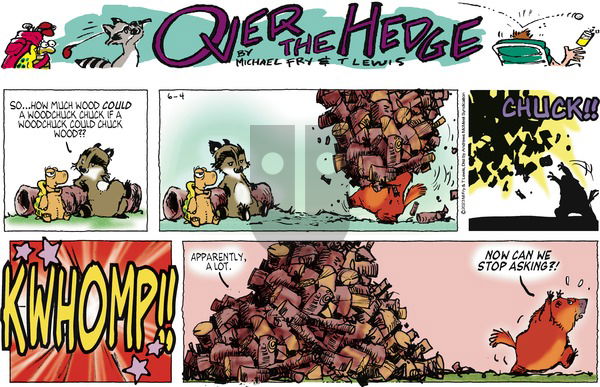 Over the Hedge - Sunday June 4, 2023 Comic Strip