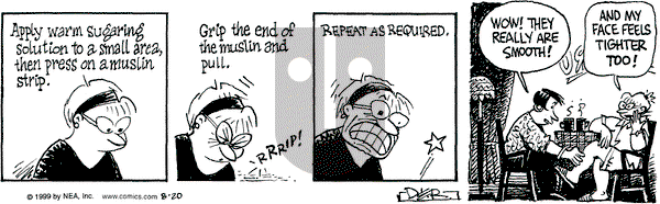Betty on Friday August 20, 1999 Comic Strip