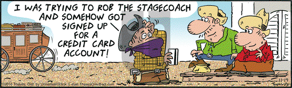 Frank and Ernest on Saturday November 19, 2016 Comic Strip