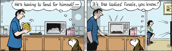 Fred Basset - Saturday July 19, 2014 Comic Strip