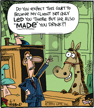 Reality Check on Monday June 7, 2010 Comic Strip