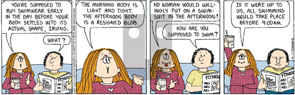 Cathy Classics - Thursday June 7, 2012 Comic Strip