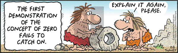 Frank and Ernest on Thursday February 8, 2018 Comic Strip