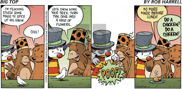 Big Top on Sunday October 31, 2004 Comic Strip